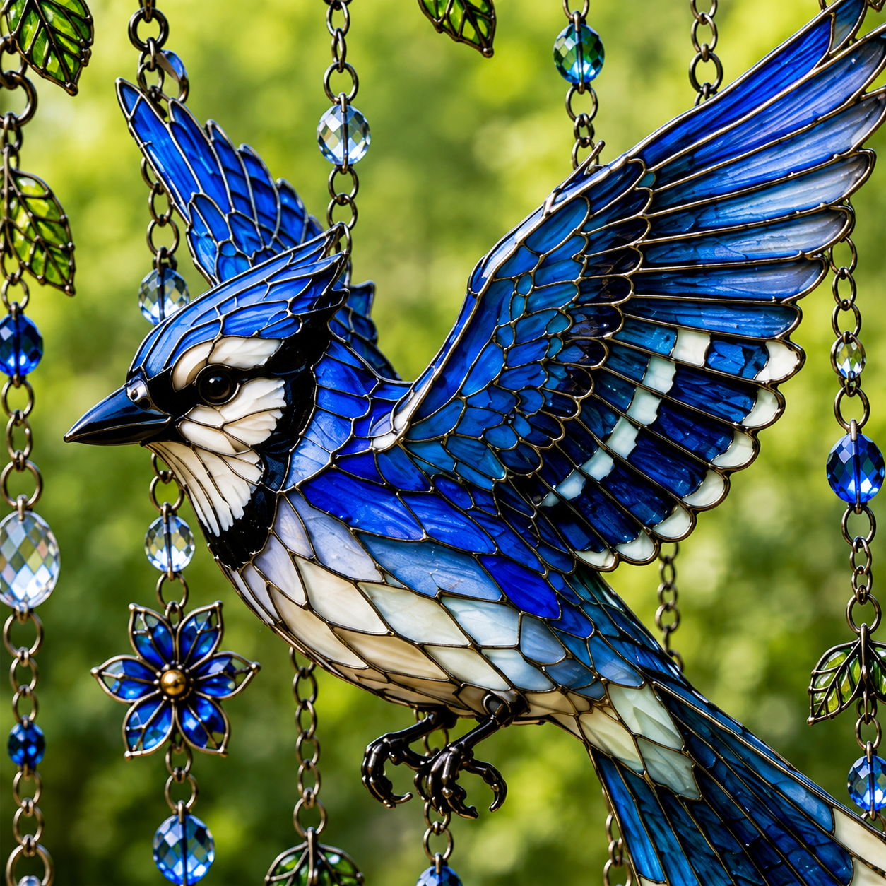A Colorful Hummingbird Wind Chime for a More Romantic Home