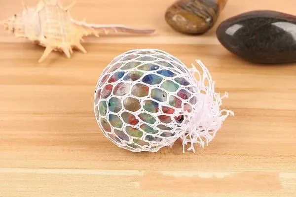 Psychedelic Rainbow Stress Reliever Ball🔥