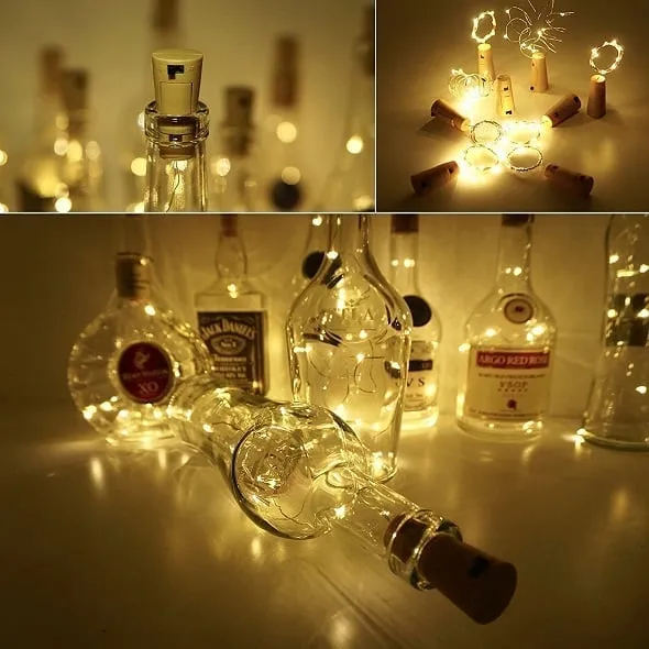 Bottle Lights( Battery Included - Replaceable )