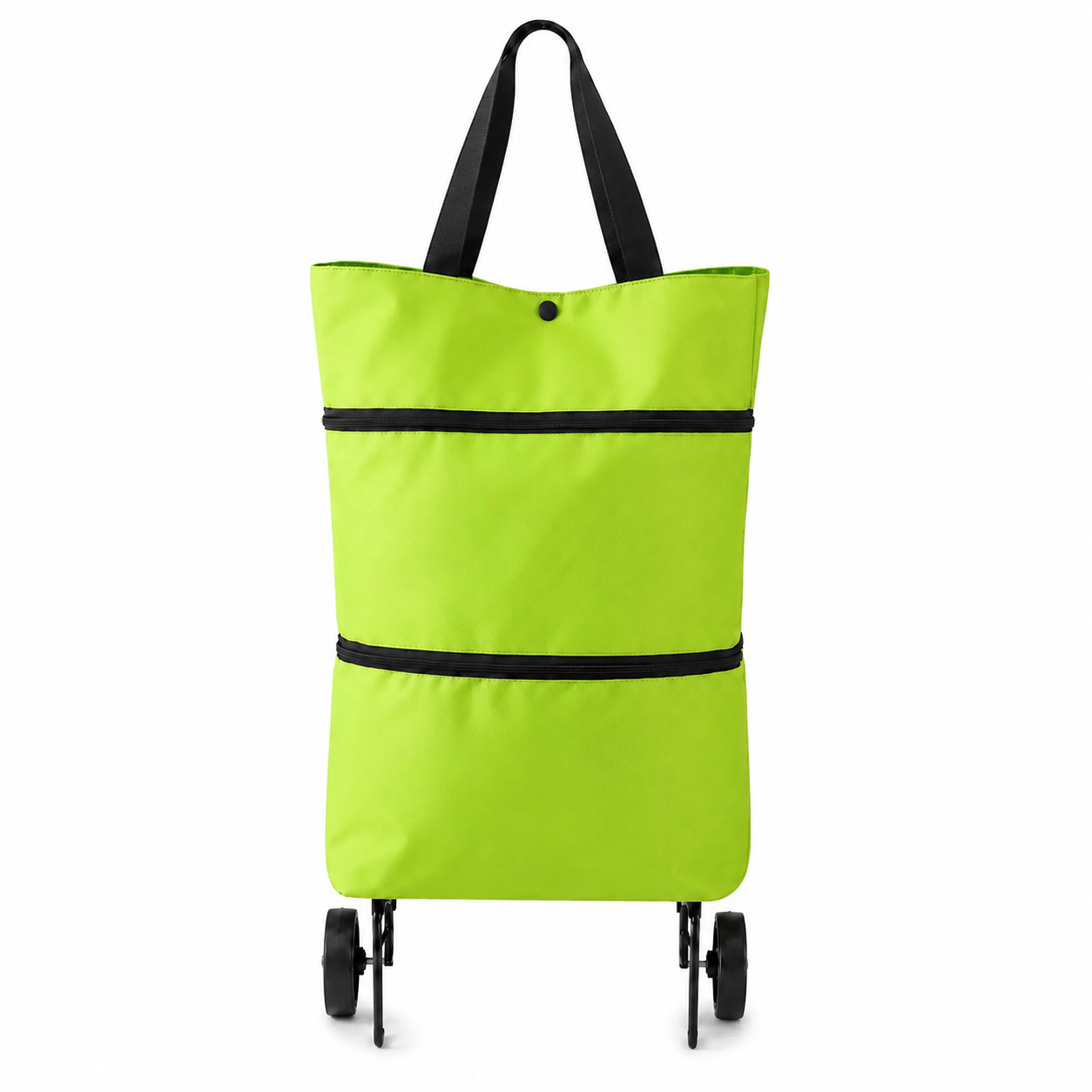 🛒2-in-1 Foldable Shopping Cart✨Portable Lightweight Grocery Trolley