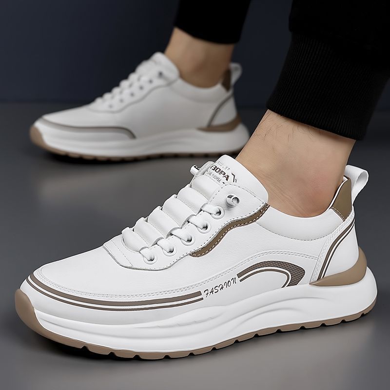 🔥LAST DAY - 50% OFF🛒Men's Comfortable Lightweight Leather Slip-On Orthopaedic Shoes