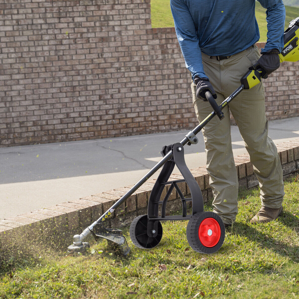 🔥This Week's Special Offer 70% - Portable Lawn Mower Wheel Set