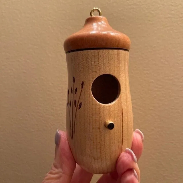 ⏰Last Day Promotion 50%OFF⏰Wooden Hummingbird House-Gift for Nature Lovers