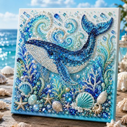 🌊✨Ocean Theme Pearl Art DIY Kit