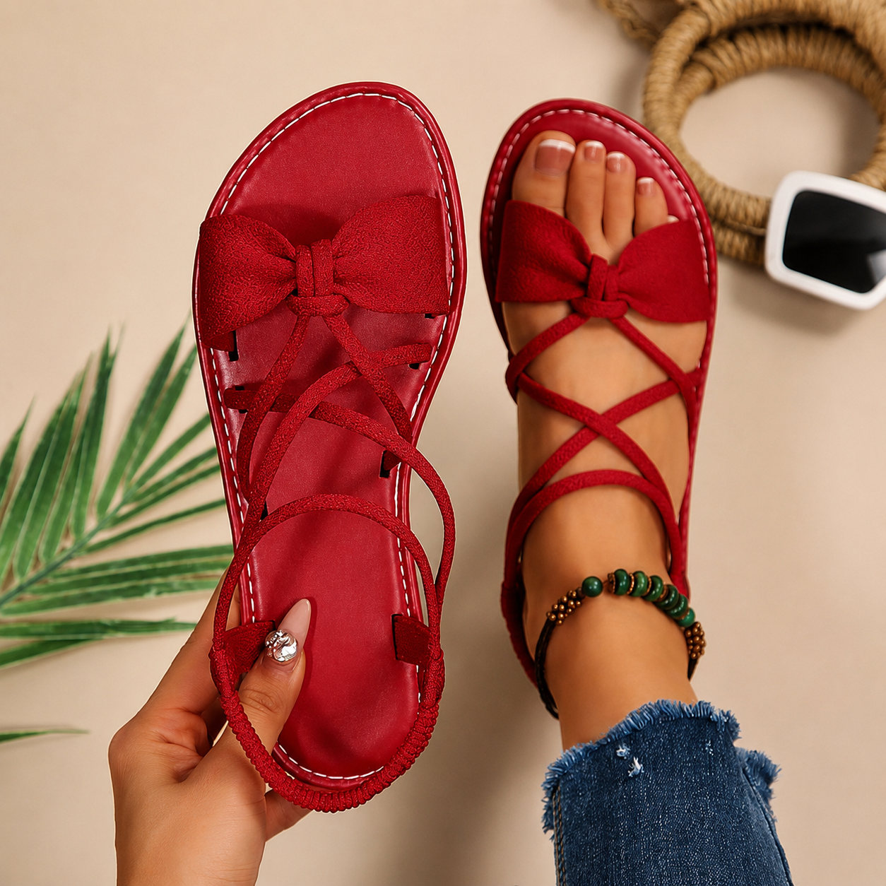Comfort You Can Feel Instantly —Slip-On Comfort Sandals with Soft Arch Support