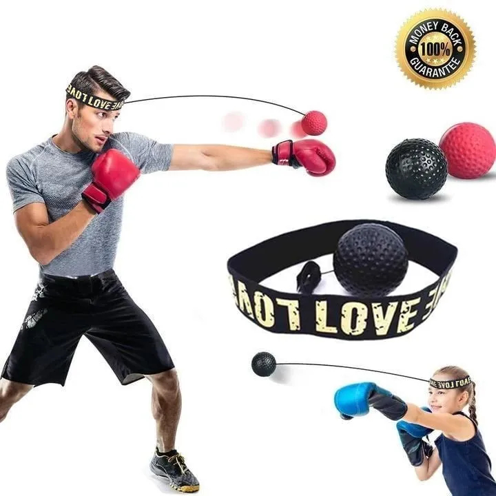 ⏰Last Day Promotion 50%OFF⏰Boxing Reflex Ball Headband