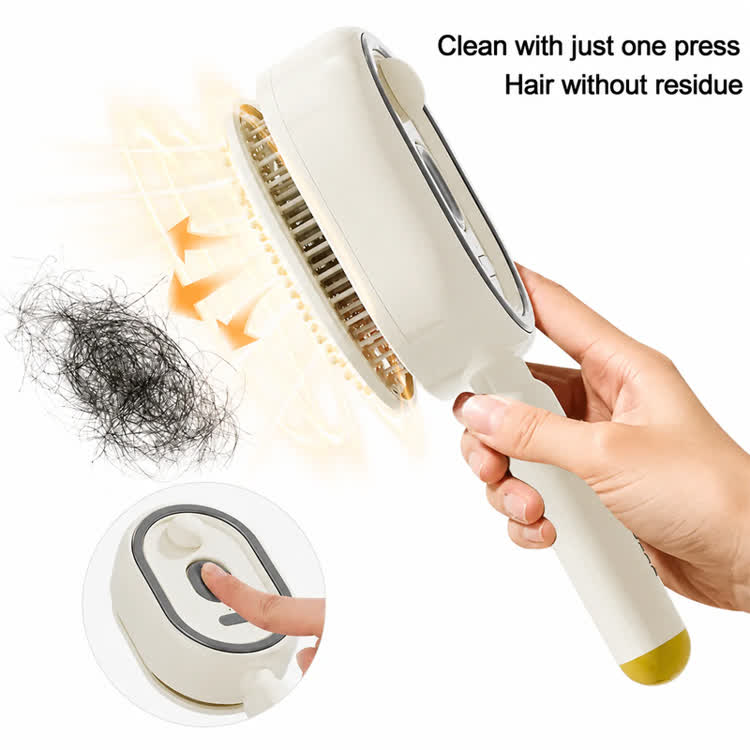 Oil Spray Detangling Comb for Frizz and Tangles