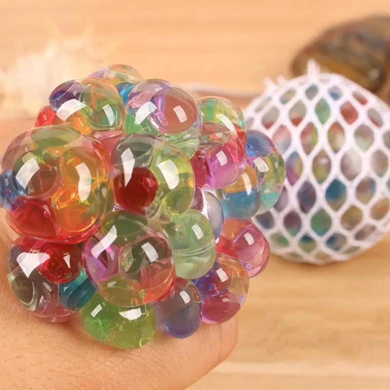 Psychedelic Rainbow Stress Reliever Ball🔥