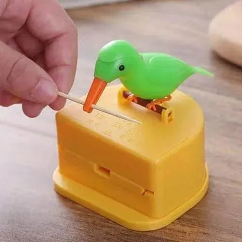❤️ BIRD Toothpick Dispenser-Includes 130 free toothpicks