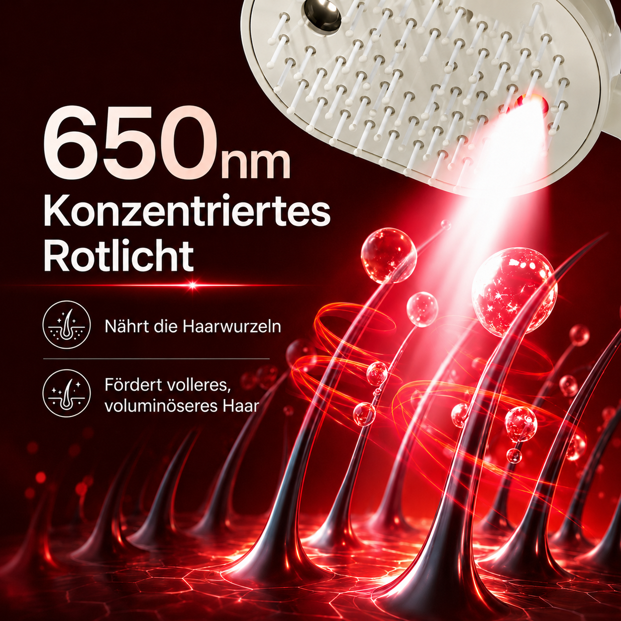 Öl-Spray-Entwirrungskamm gegen Frizz und Knoten