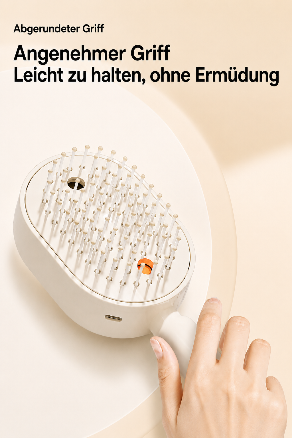 Öl-Spray-Entwirrungskamm gegen Frizz und Knoten