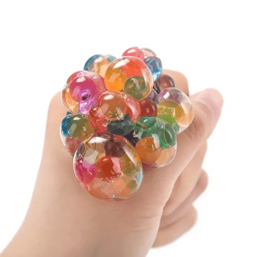 Psychedelic Rainbow Stress Reliever Ball🔥