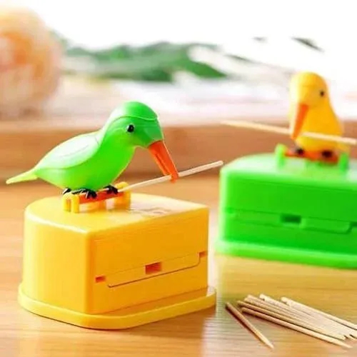 ❤️ BIRD Toothpick Dispenser-Includes 130 free toothpicks