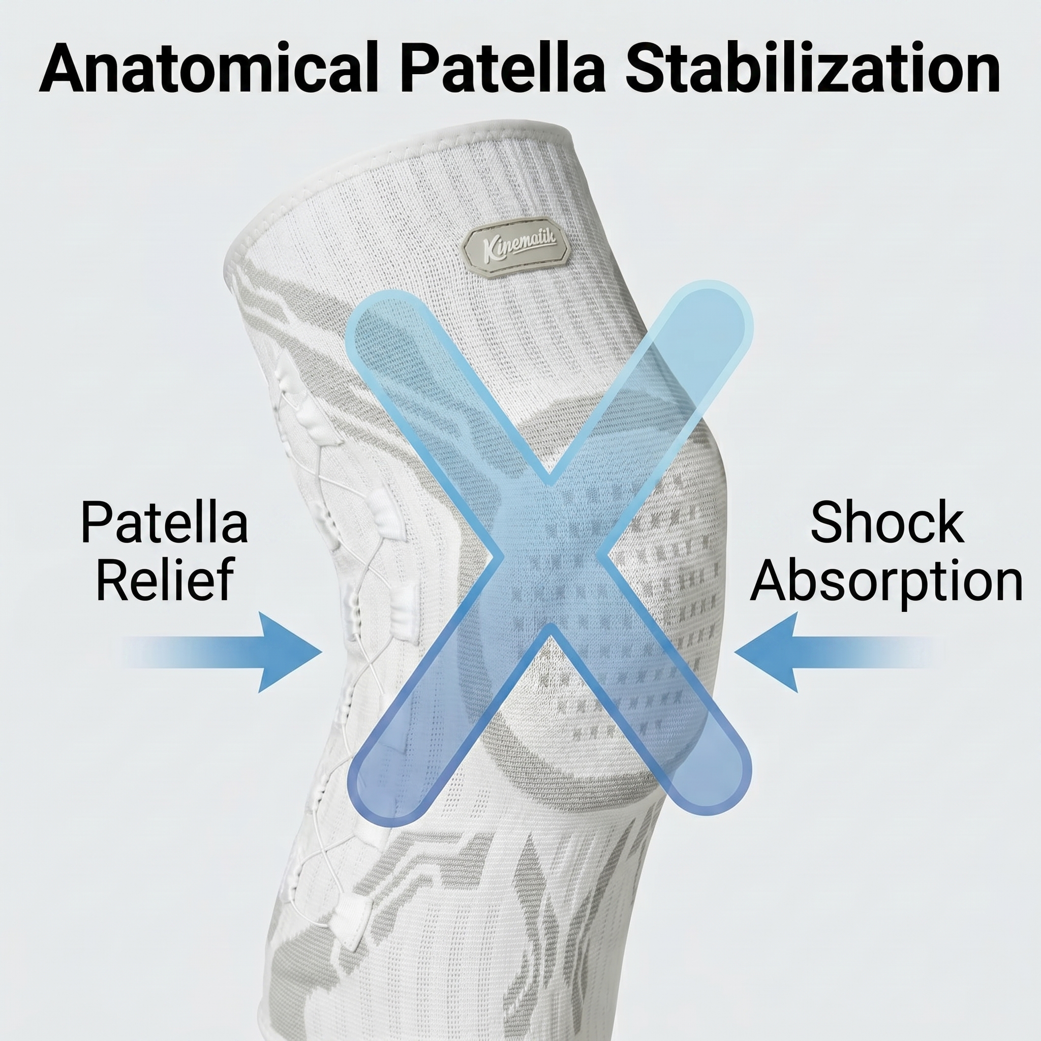 Kornasi® Pro-Fix: Revolutionary compression knee orthosis with a tightening wheel