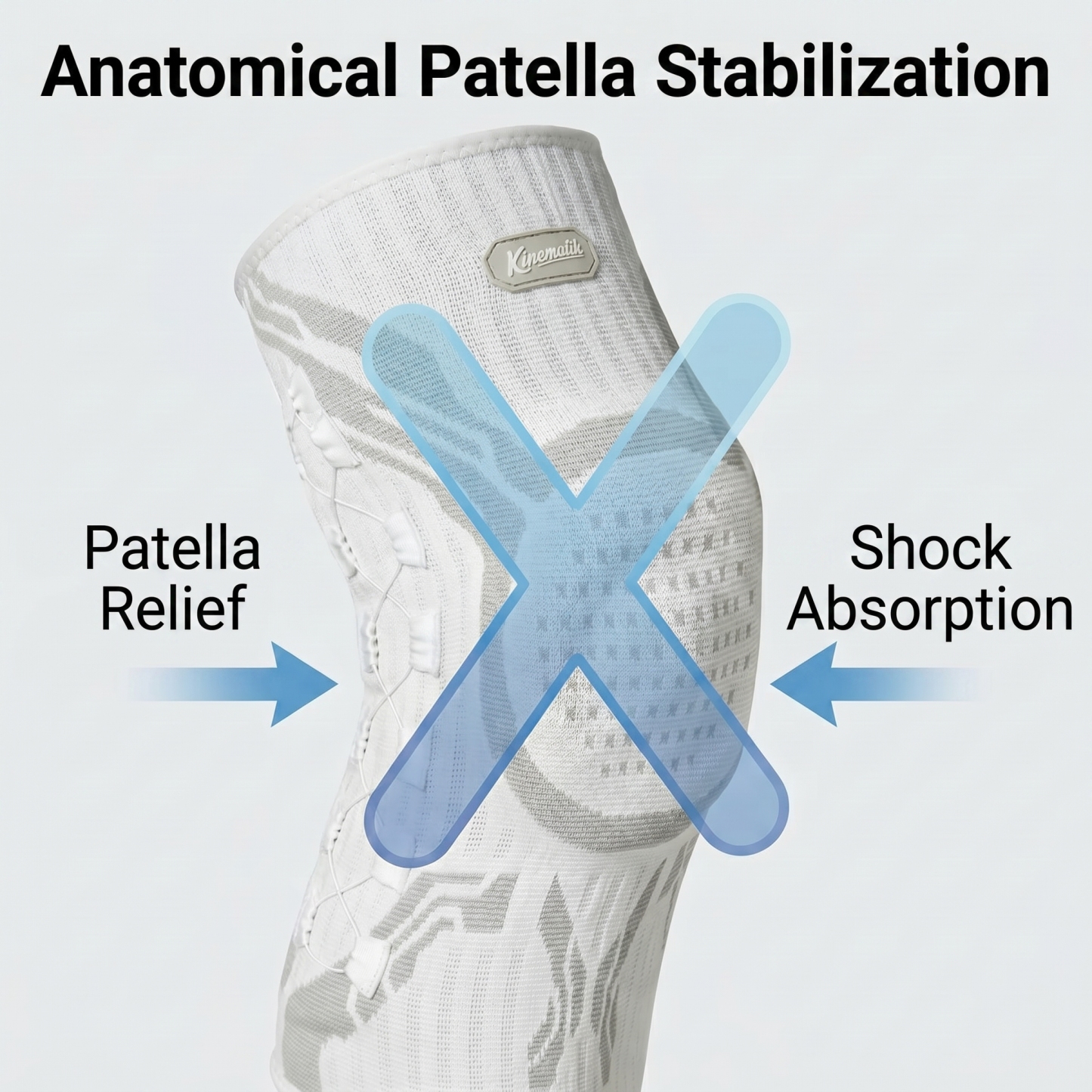 Kornasi® Pro-Fix: Revolutionary compression knee orthosis with a tightening wheel