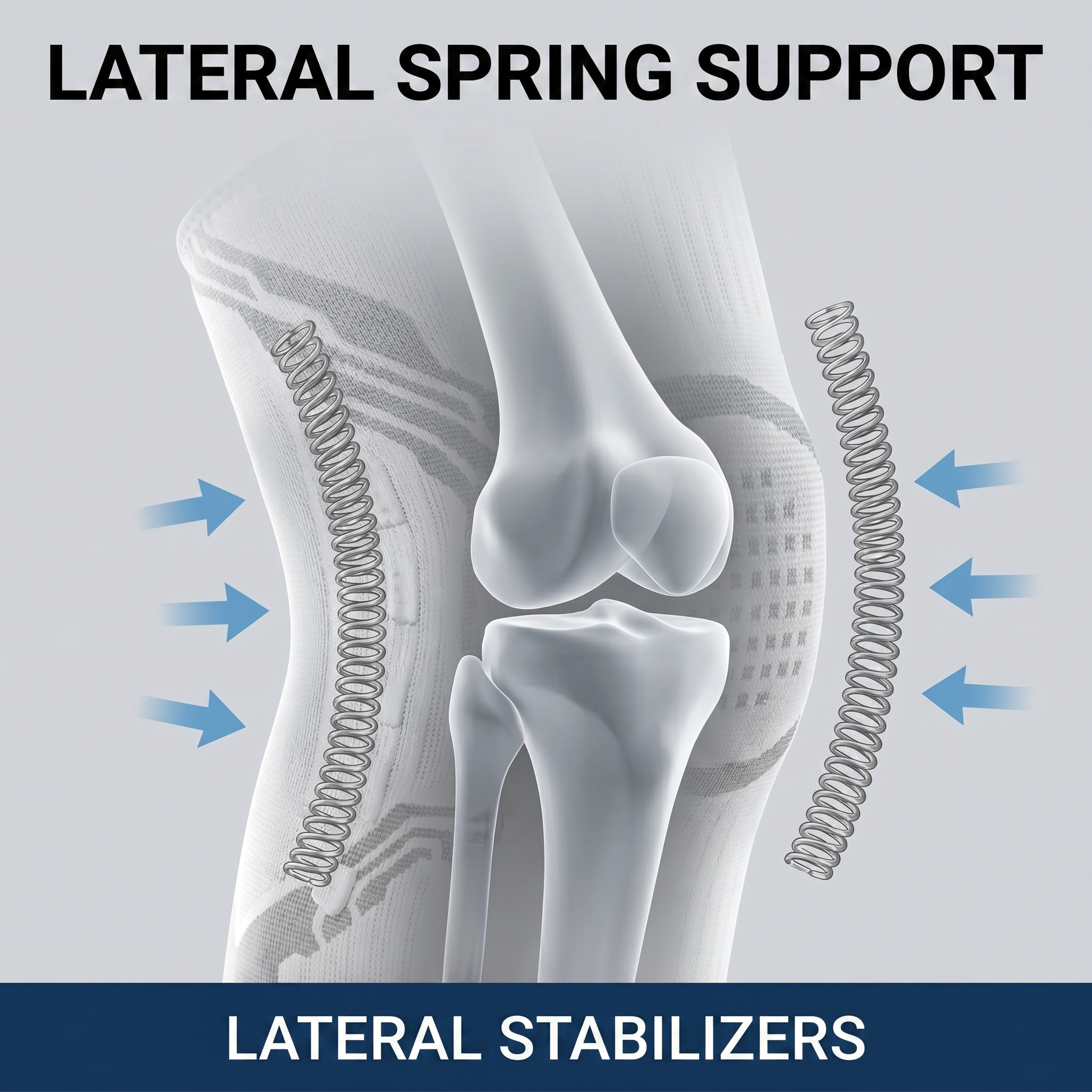 Kornasi® Pro-Fix: Revolutionary compression knee orthosis with a tightening wheel
