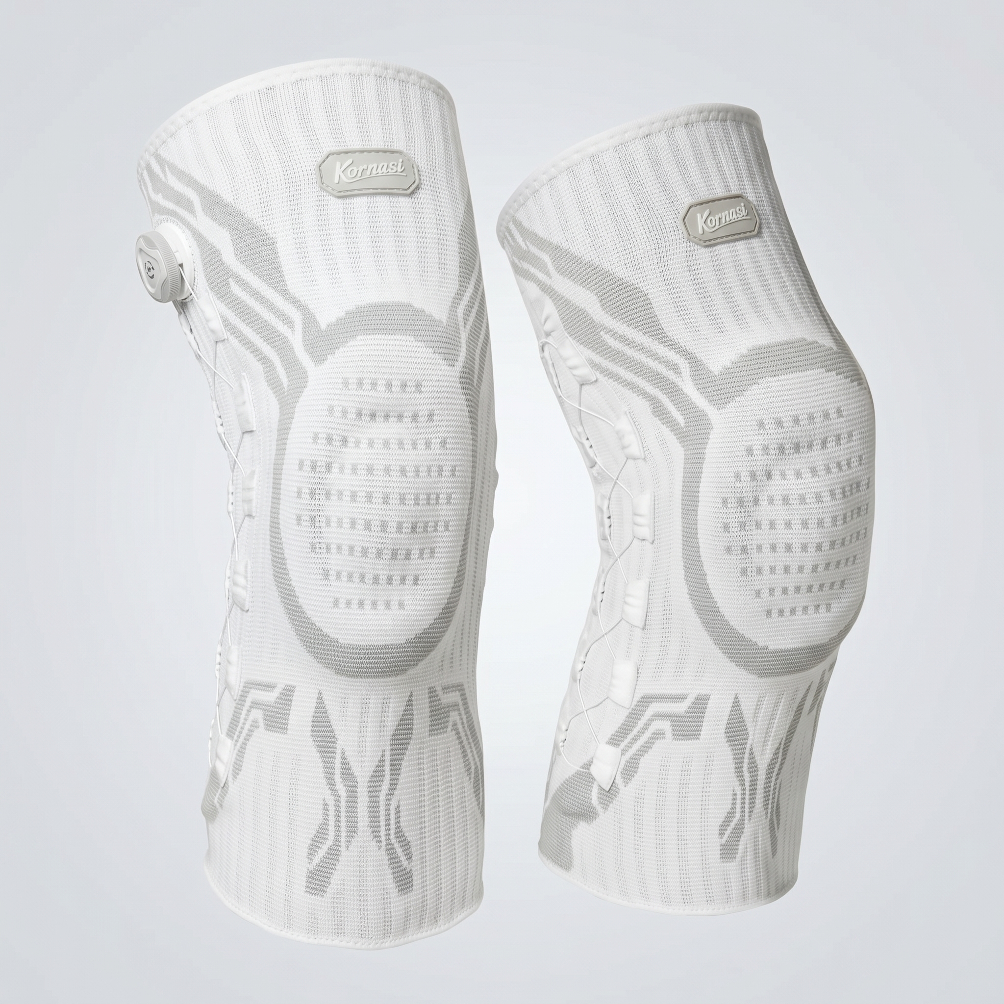 Kornasi® Pro-Fix: Revolutionary compression knee orthosis with a tightening wheel