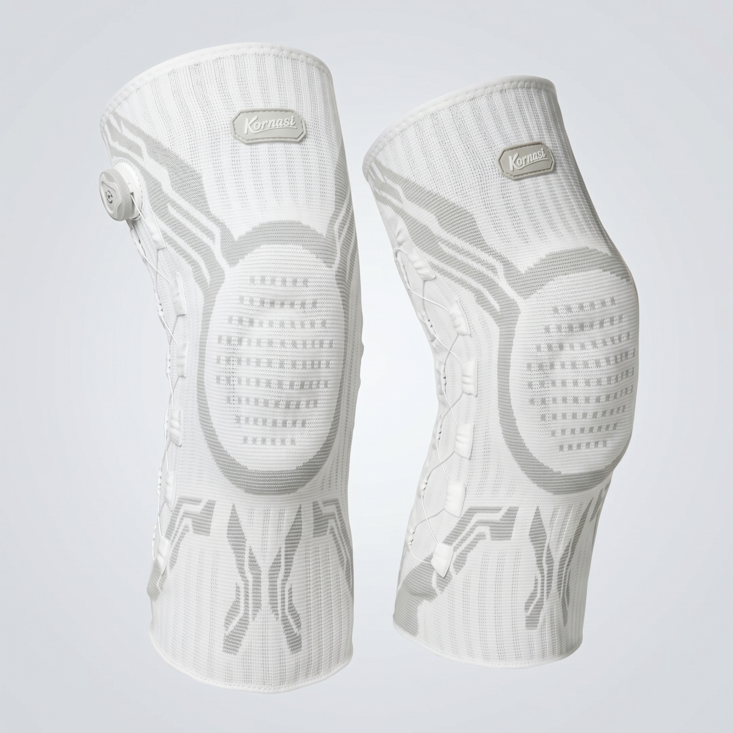 Kornasi® Pro-Fix: Revolutionary compression knee orthosis with a tightening wheel