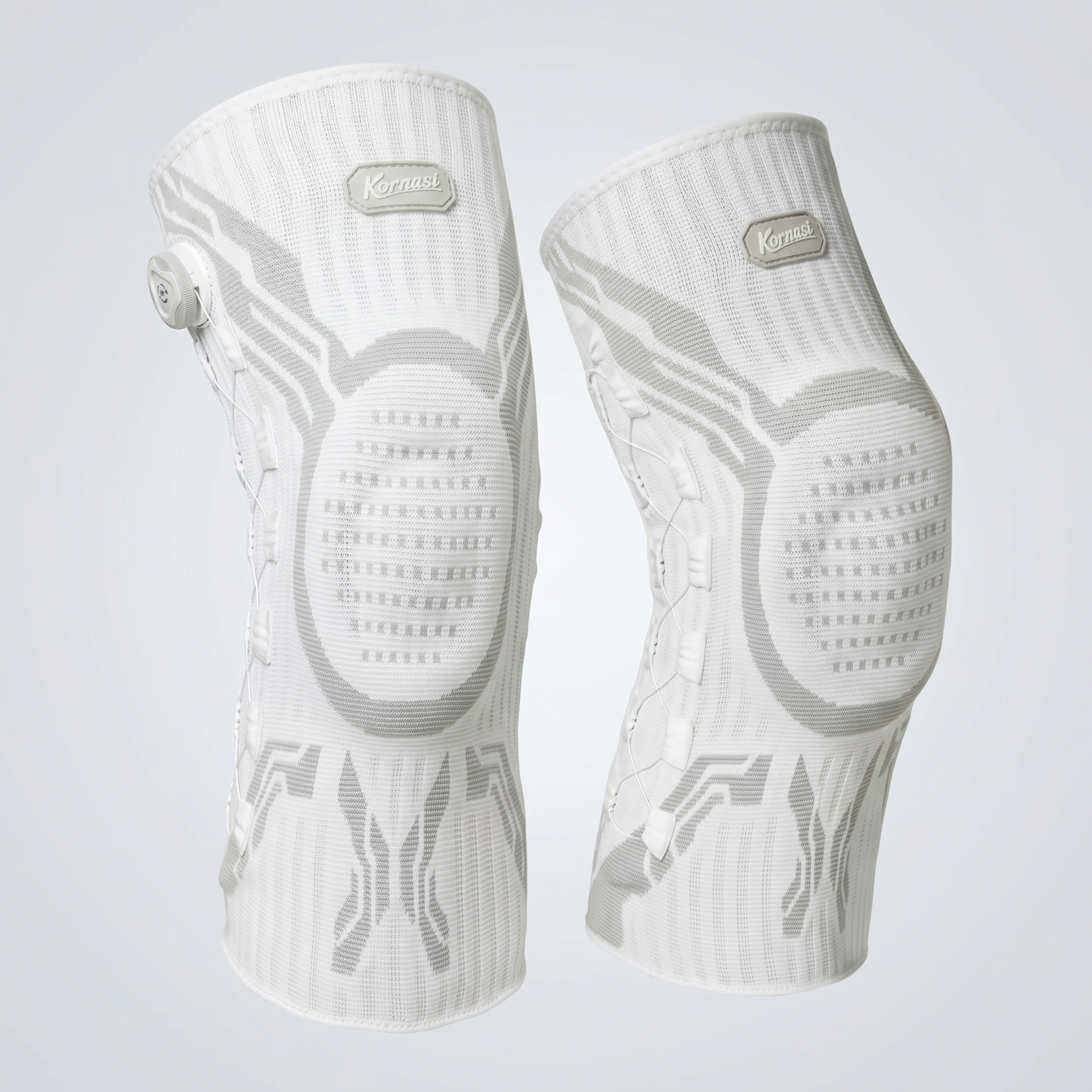 Kornasi® Pro-Fix: Revolutionary compression knee orthosis with a tightening wheel