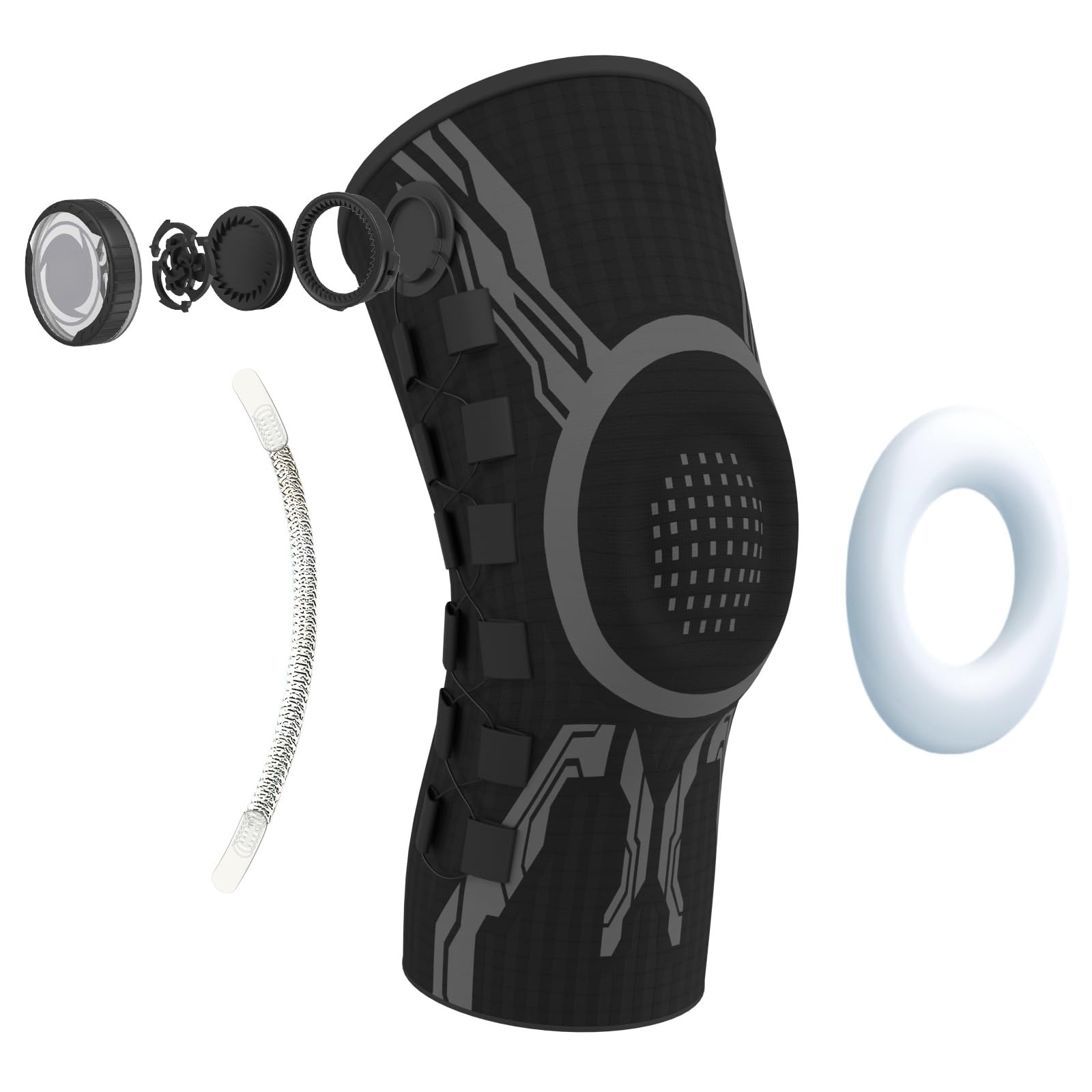 Kornasi® Pro-Fix: Revolutionary compression knee orthosis with a tightening wheel