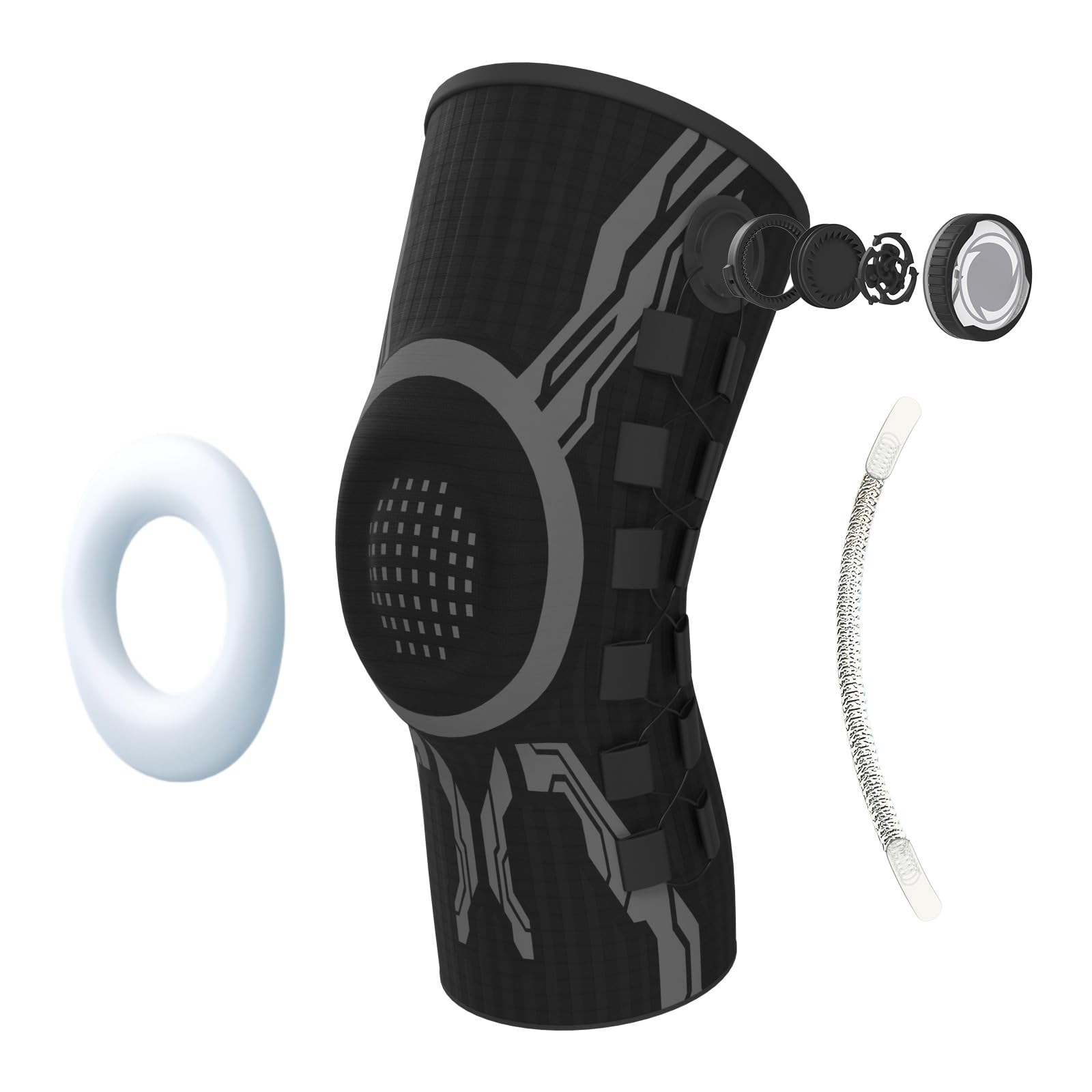 Kornasi® Pro-Fix: Revolutionary compression knee orthosis with a tightening wheel