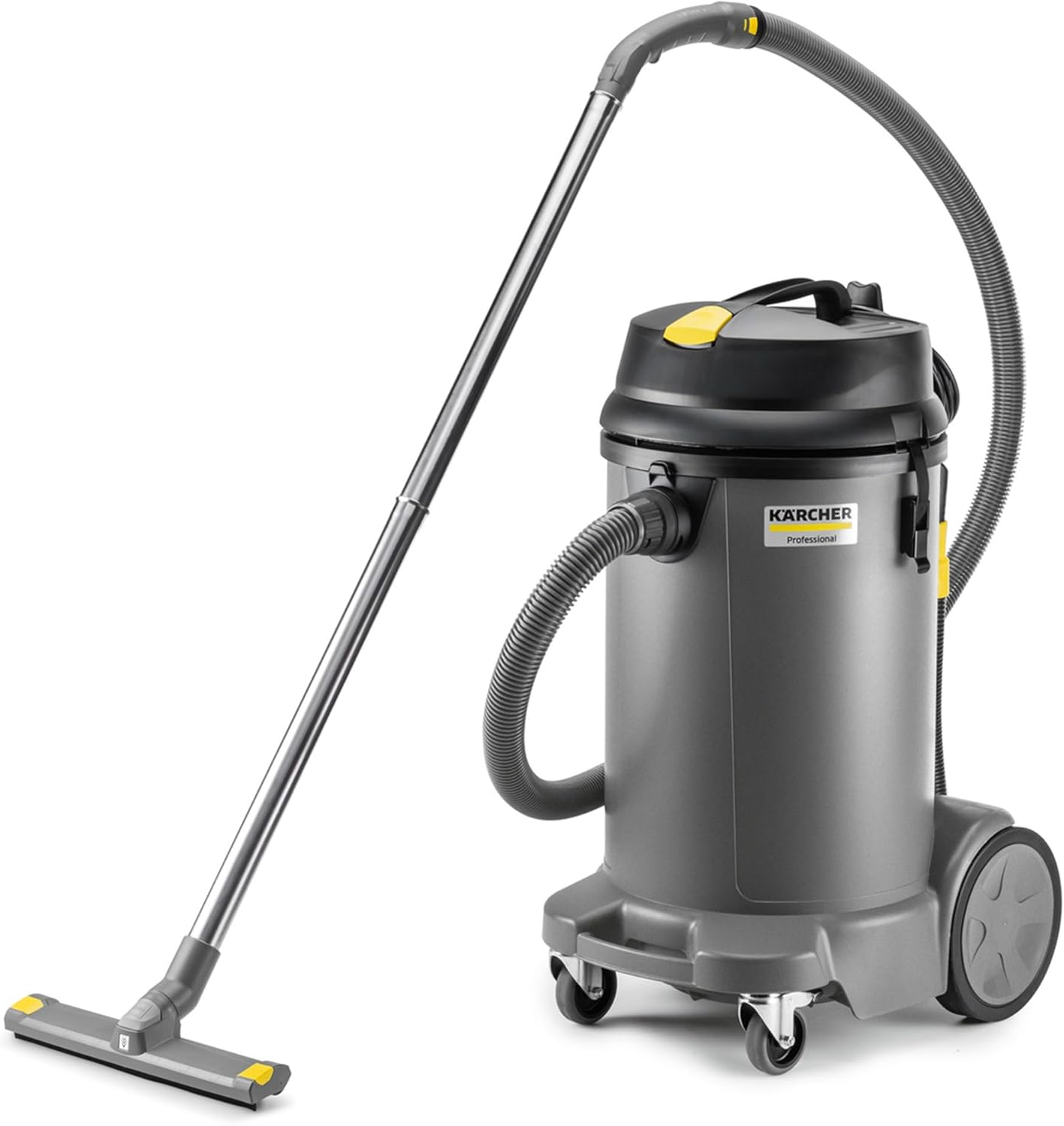 Kärcher NT 48 1 aspirador seco y húmedo - 1380 W - depósito 48 L - manguera 2,5 m y desagüe-Simonninest