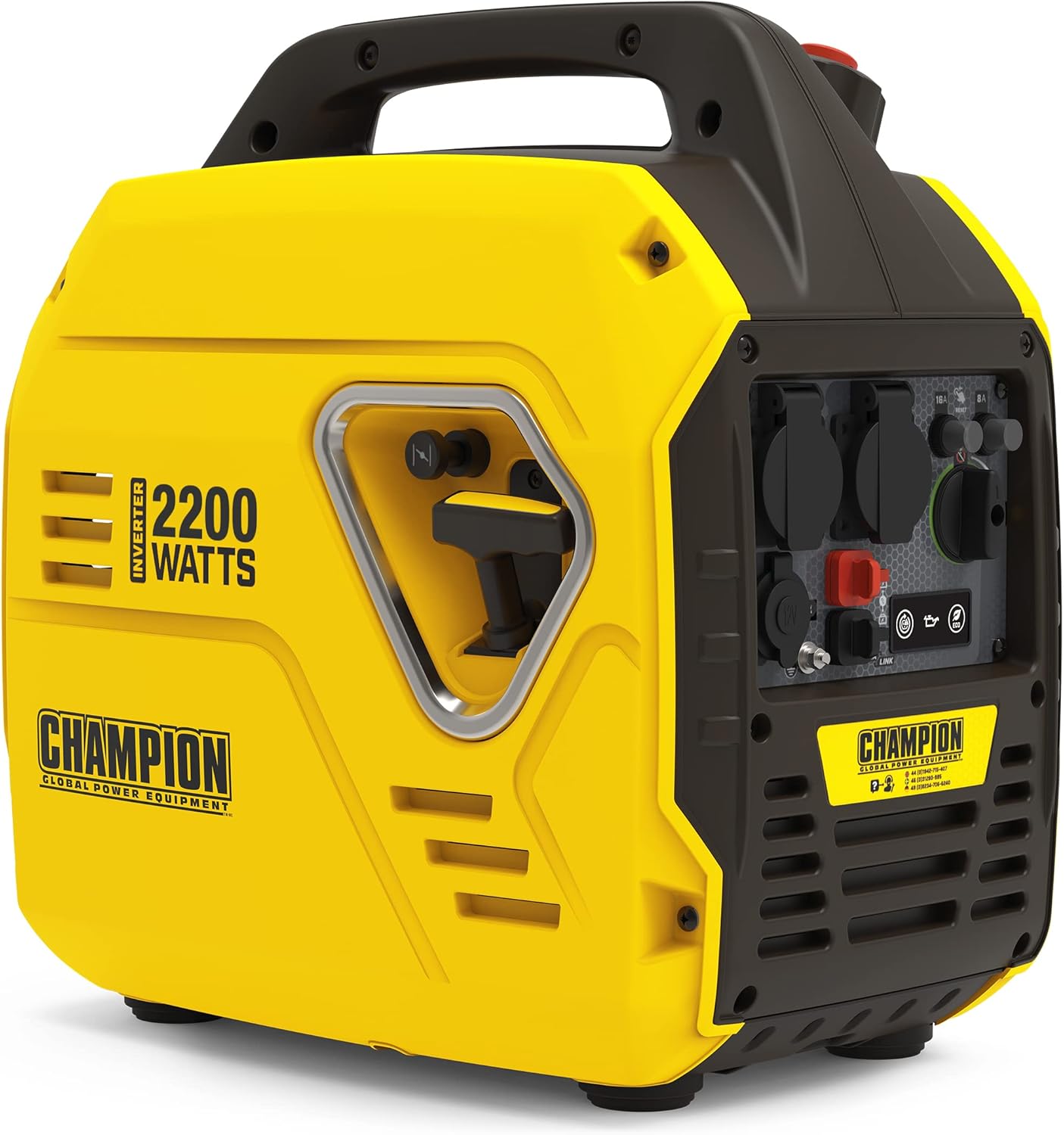 Champion The Mighty Atom 9200i EU - Generador inverter gasolina 2500 W - 53 dBA - USB y 12 V-Simonninest