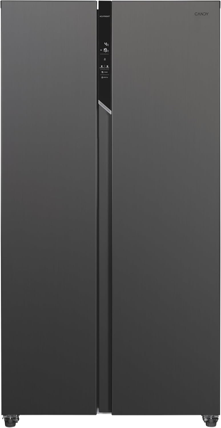 Candy CHSVN-174X - Frigorífico Side by Side 532 L - Inverter Total No Frost y control digital - Inox-Simonninest