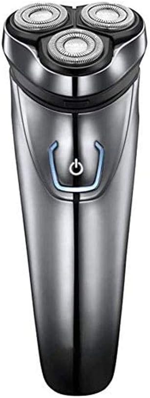 Afeitadora eléctrica HXFFXHF para hombre - impermeable húmedo y seco - giratoria inalámbrica - con recortadora-Simonninest
