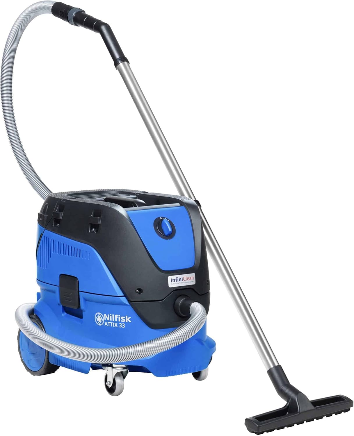 Aspirador industrial Nilfisk ATTIX 33 01 IC - seco y húmedo 1400 W - depósito 30 L y cable 7,5 m-Simonninest