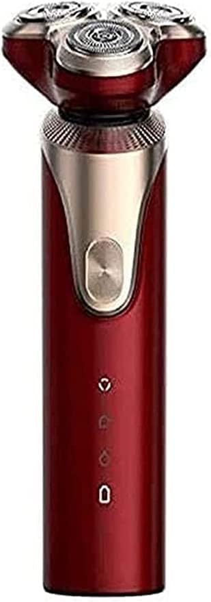 Afeitadora eléctrica HXFFXHF 2 en 1 - 4D rotativa impermeable - USB recargable - con recortadora barba-Simonninest