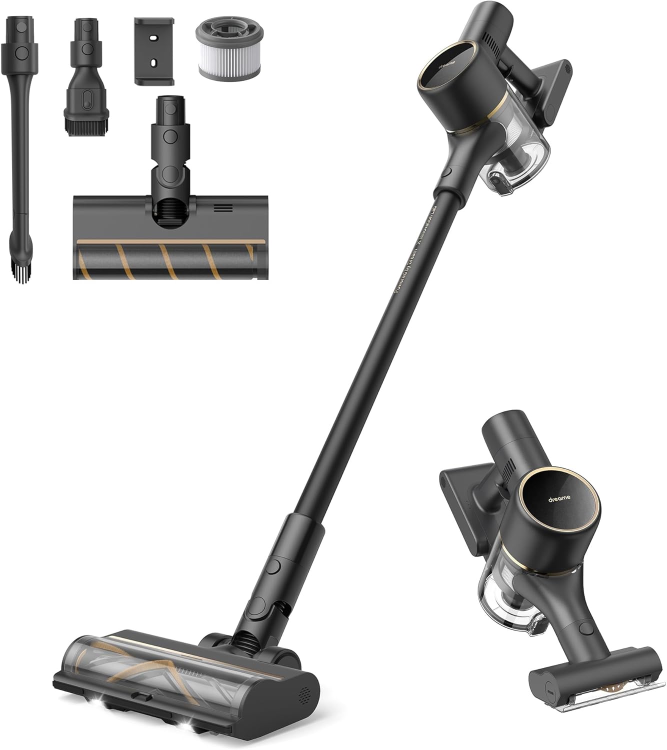DREAME R10 Pro aspiradora sin cable - 20000 PA y 150 AW - luces LED - hogar y coche-Simonninest