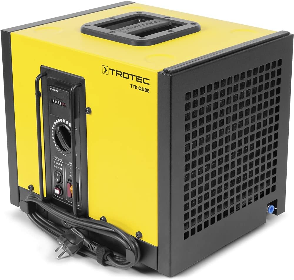TROTEC TTK Qube deshumidificador comercial compacto - 20 L día - hasta 110 m3 - secador de condensación-Simonninest