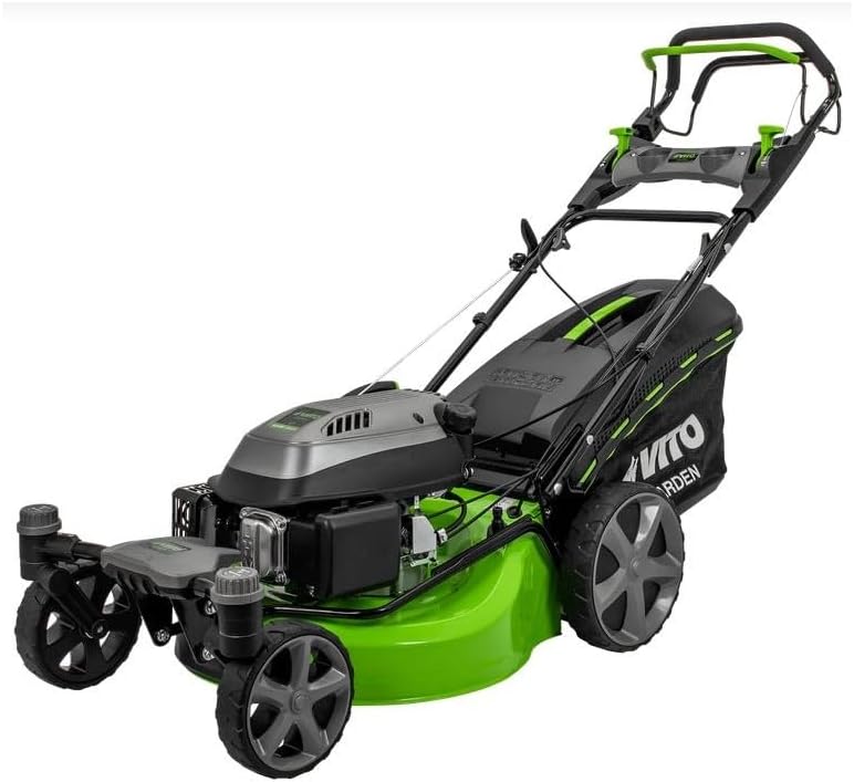 VITO cortacésped gasolina profesional - 6,5 CV 196 cm3 - Ancho 508 mm - Mulching y 6 alturas-Simonninest