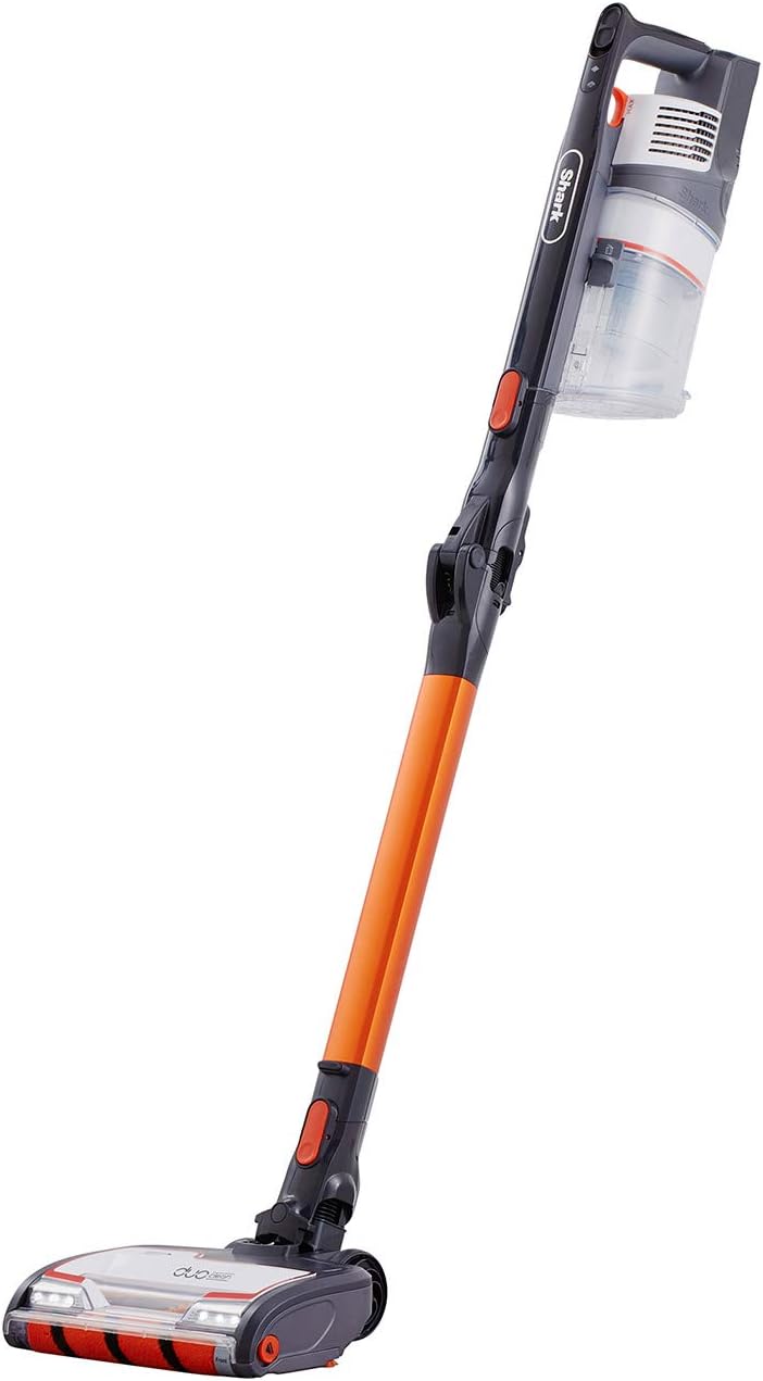 Aspiradora escoba Shark IZ201EU sin cable - Anti Hair Wrap y DuoClean - Flexology naranja para alfombra-Simonninest