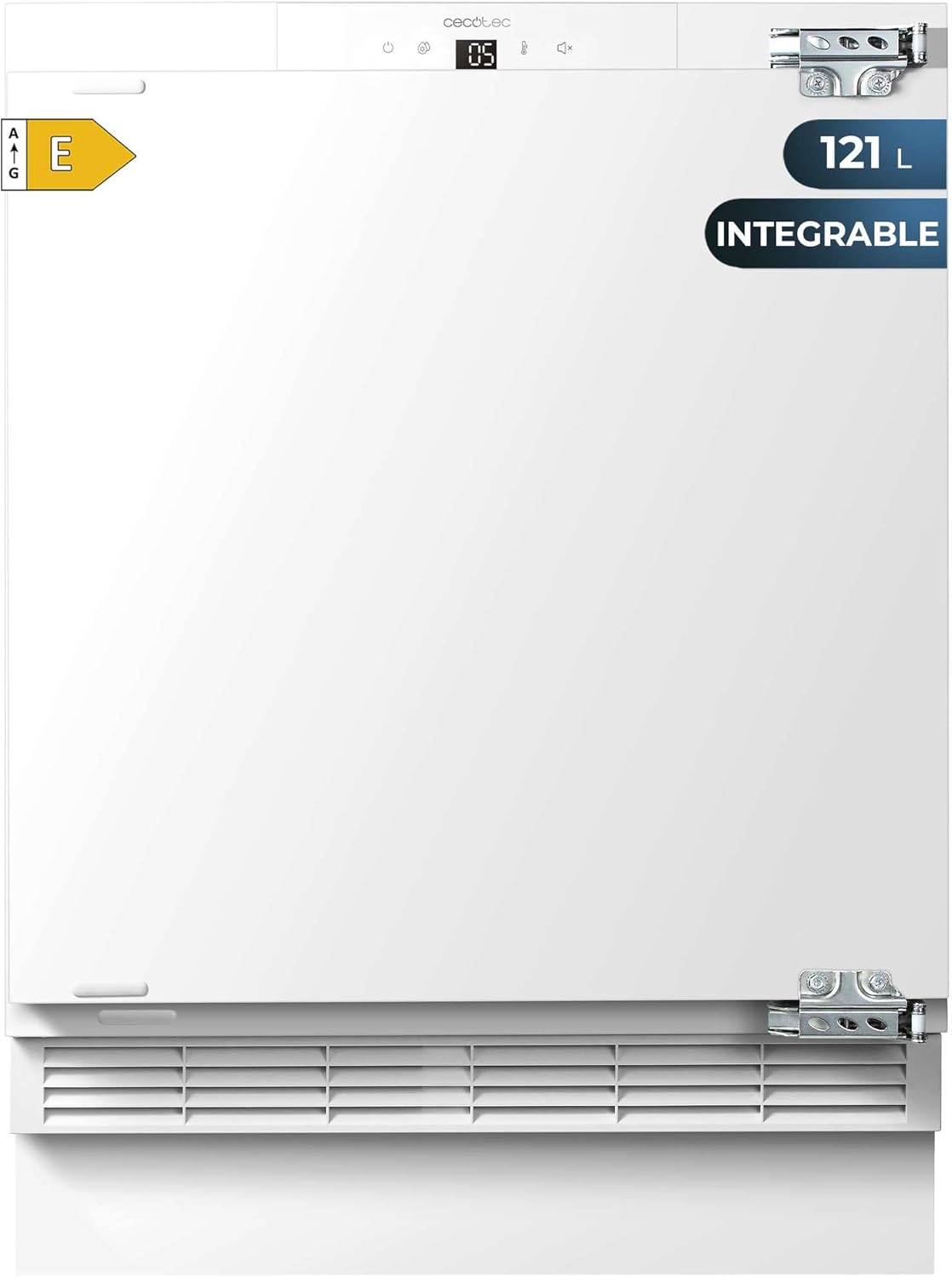 Cecotec Bolero CoolMarket TT BI 121 White E - Mini nevera integrable 121 litros - Puerta reversible-Simonninest