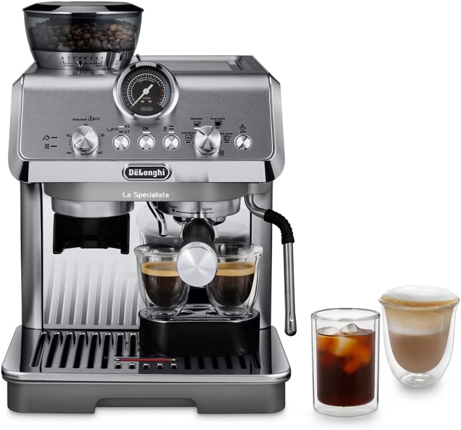 DeLonghi La Specialista Arte Evo EC9255.M - Máquina espresso metal - Cold Brew y sensor molienda-Simonninest