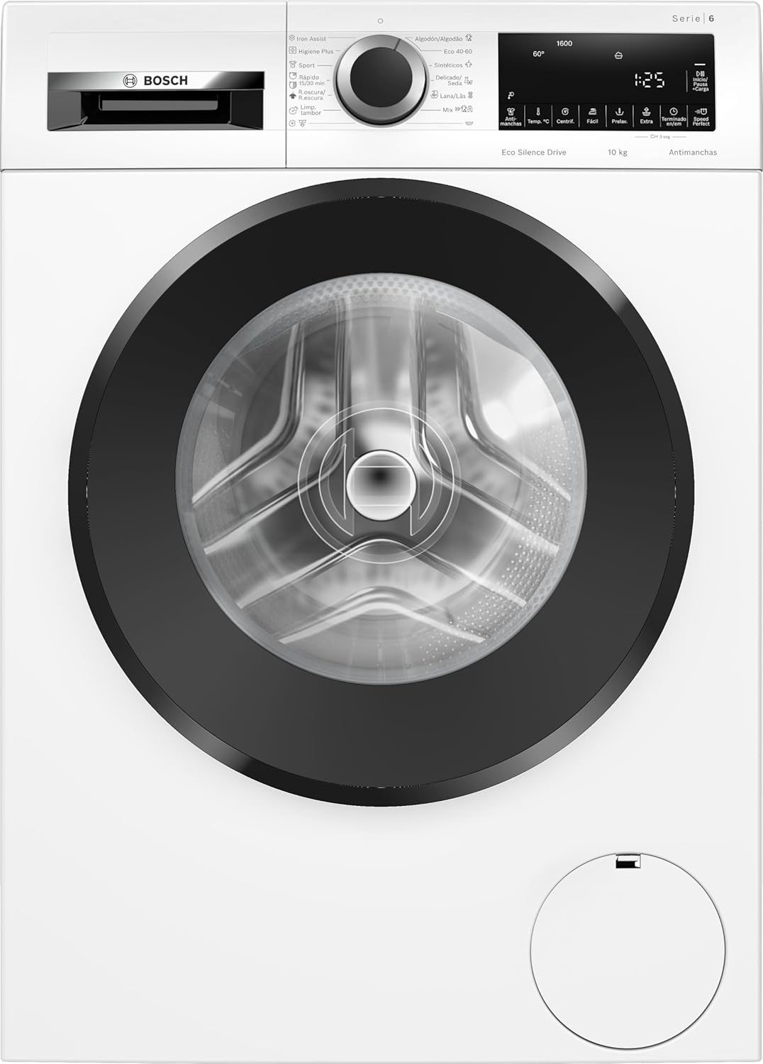 Lavadora Bosch WGG256Z0ES Serie 6 carga frontal 10 kg - 1600 rpm - Pausa Carga y control táctil blanco-Simonninest