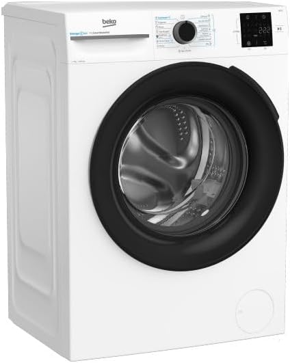Lavadora Beko BM3WFT31041WB carga frontal 10 kg - 1400 rpm y motor Inverter - clase A blanco-Simonninest