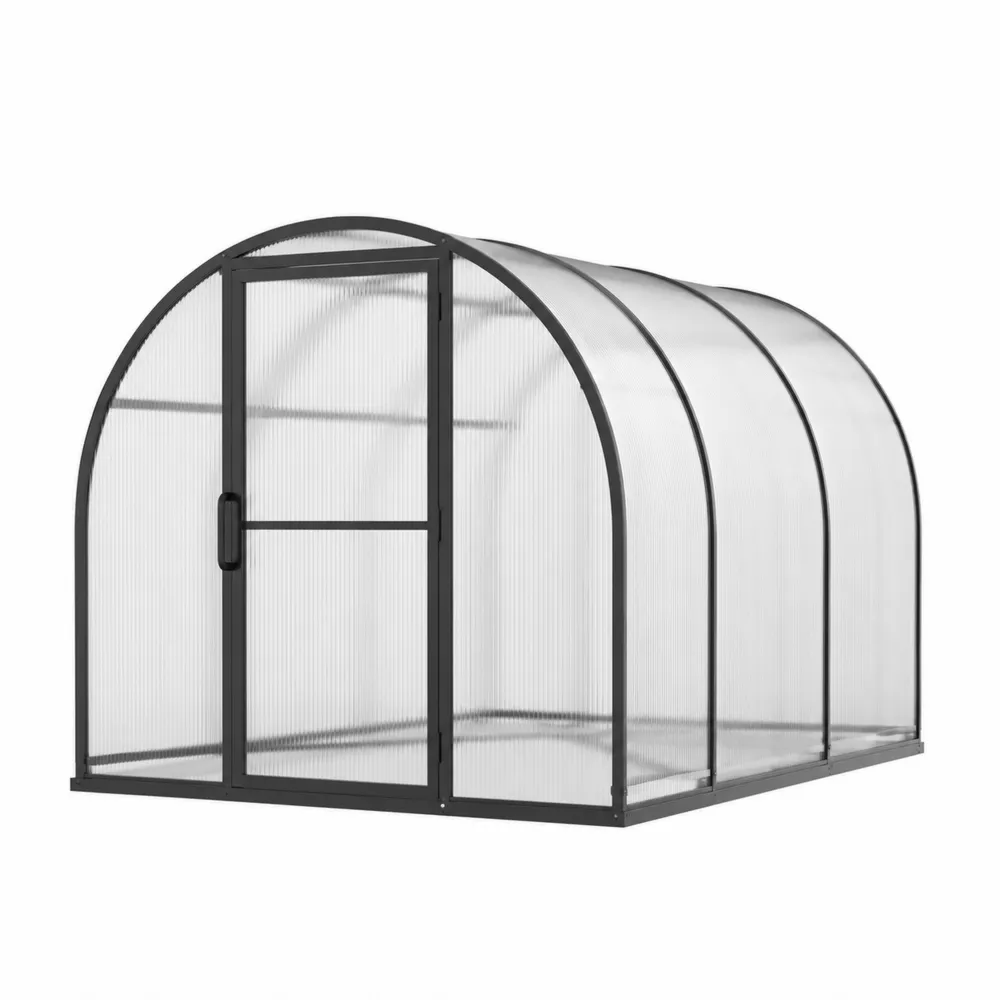 Invernadero de jardín con paneles de policarbonato y estructura de aluminio-Cosyloftea