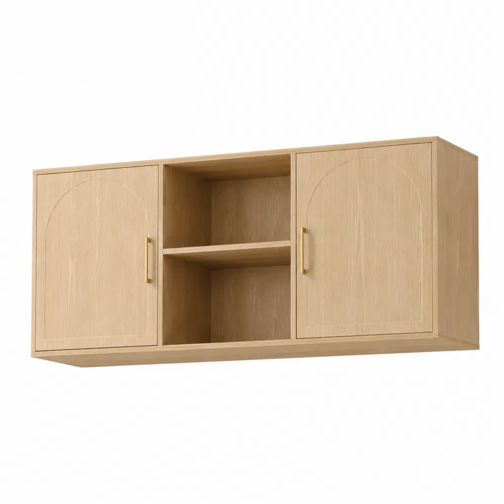 Armario de Madera de Roble Claro-Cosyloftea