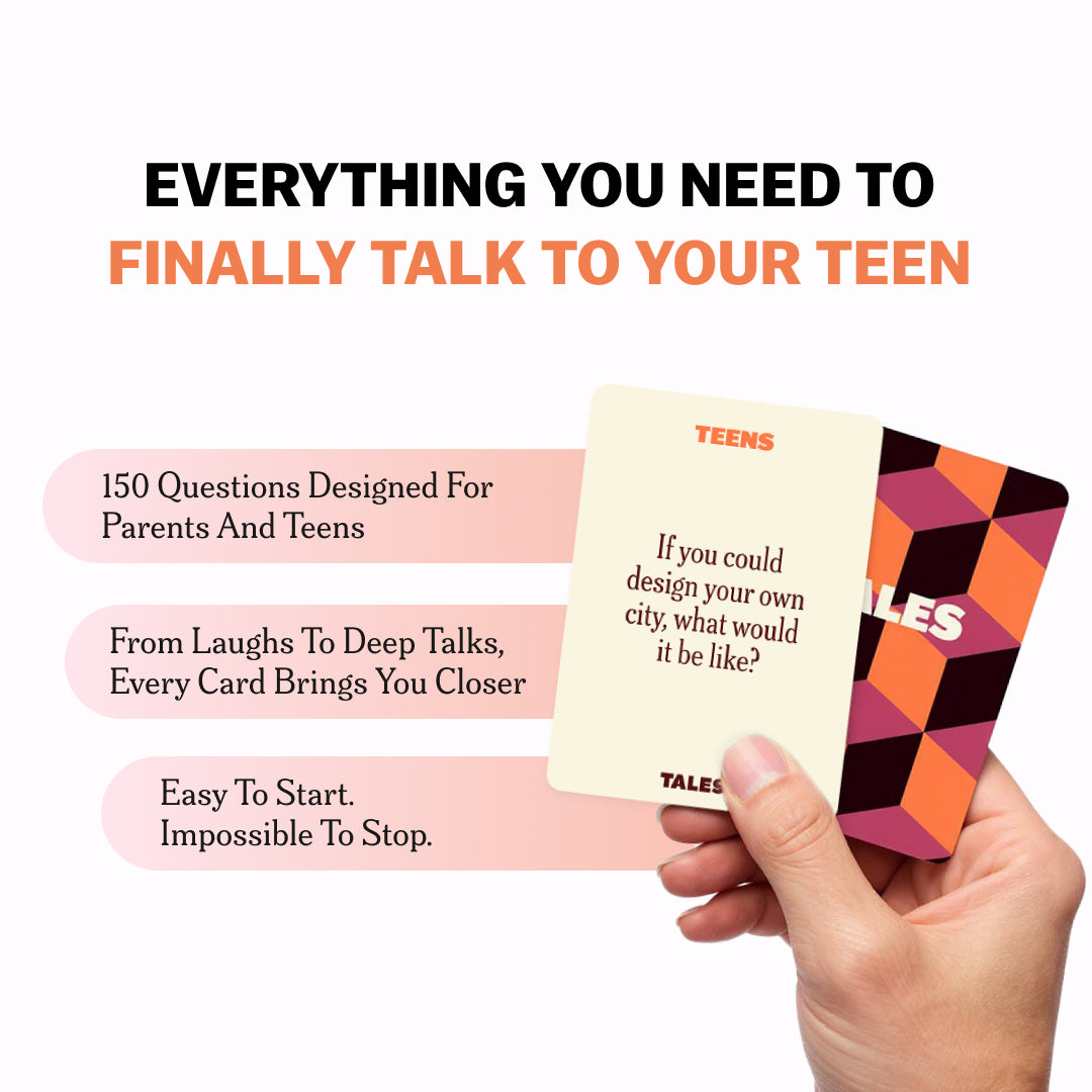 TALES Teens Edition Card Game - Reconnect. Listen. Grow together.