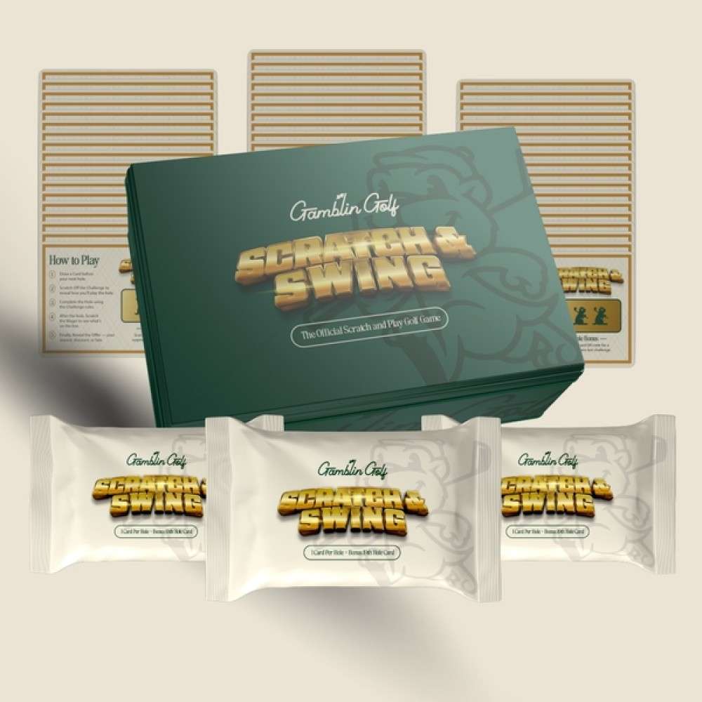 Scratch & Swing Scratch Off Golf Game   (3 PACK)
