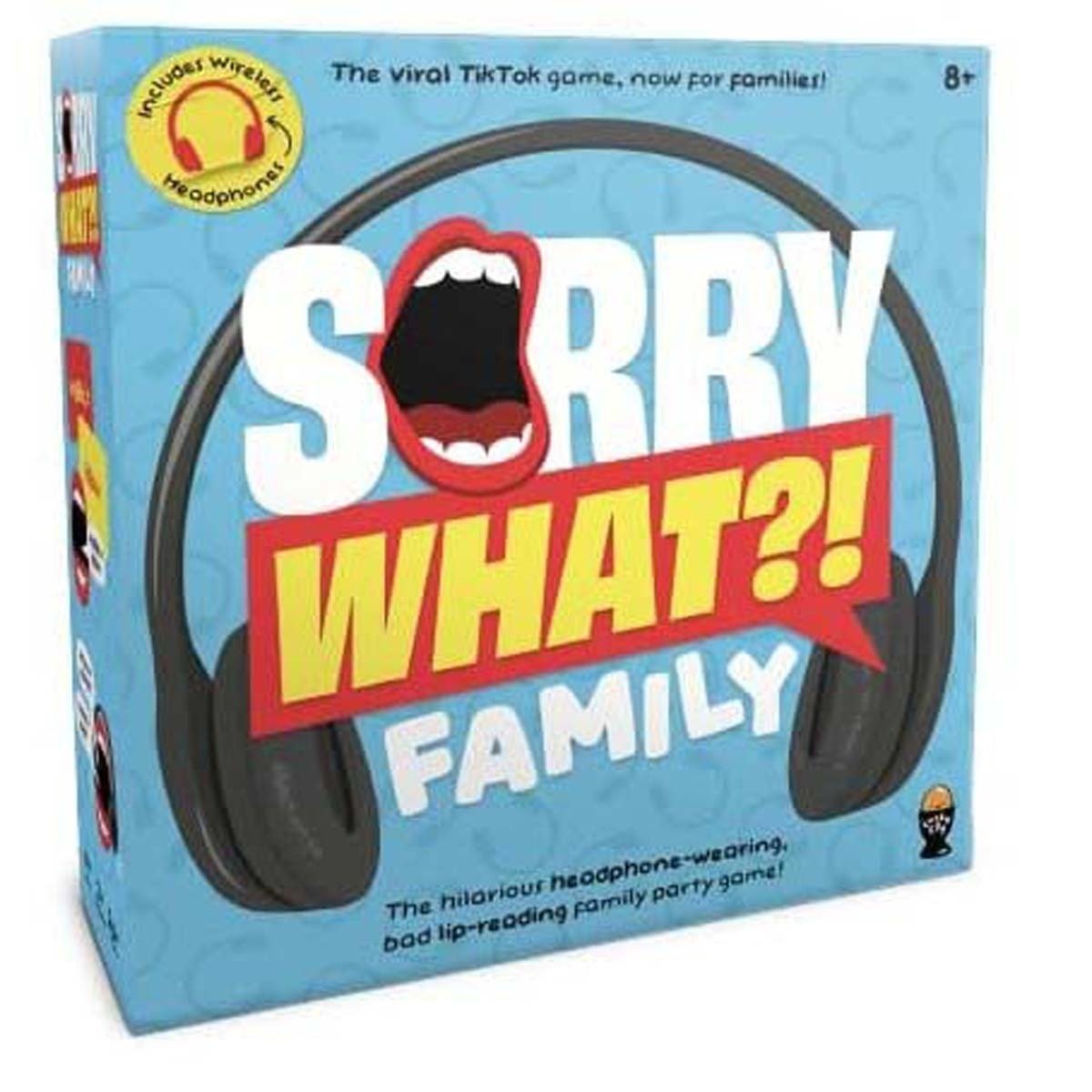 Lucky Egg Sorry What? – Funny Lip Reading Party Card Game for Friends & Family