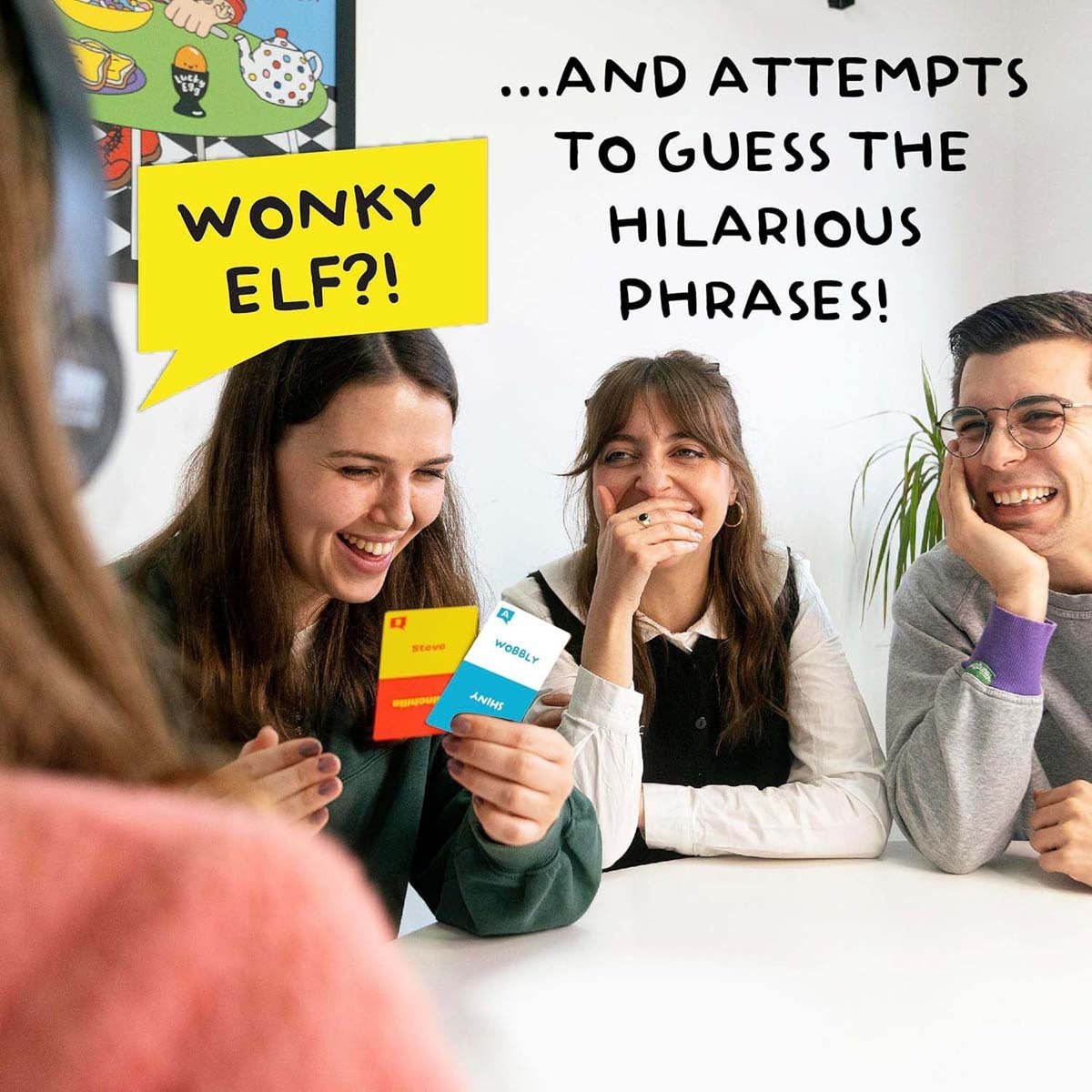Lucky Egg Sorry What? – Funny Lip Reading Party Card Game for Friends & Family