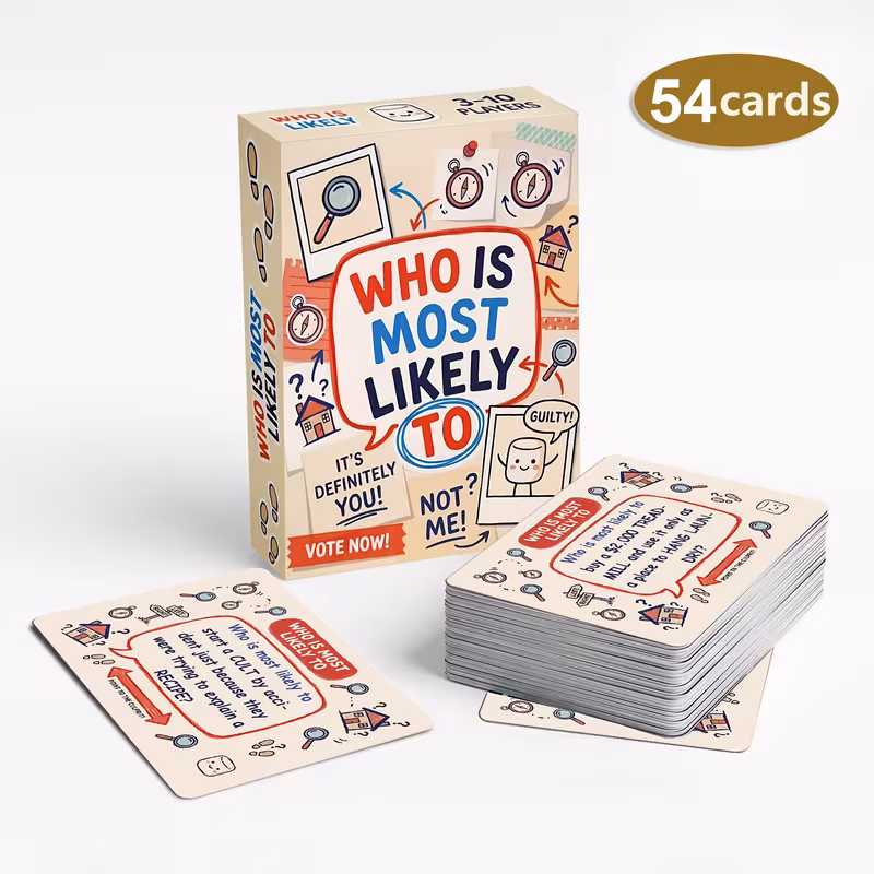 Most Likely To Party Game – Hilarious Question Cards for Game Night