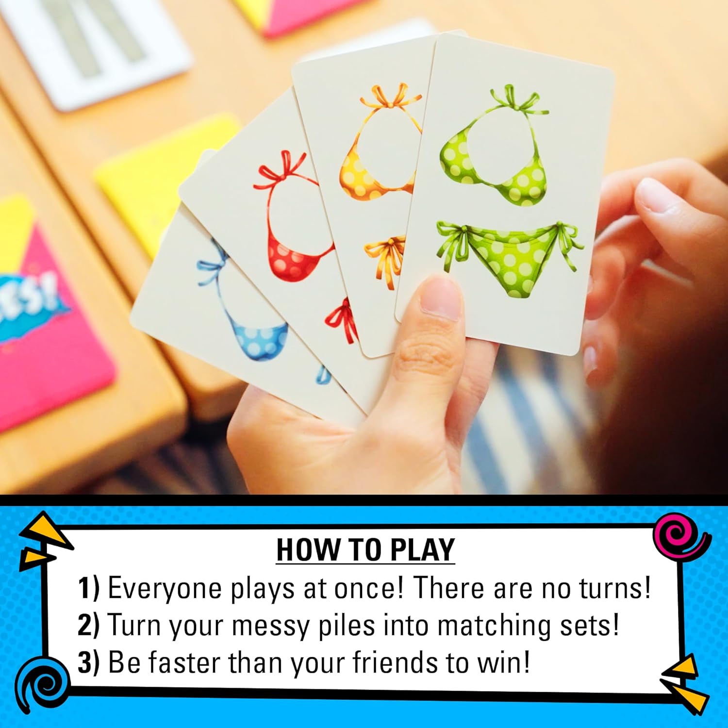 Lost Boy Entertainment Piles Memory Card Game