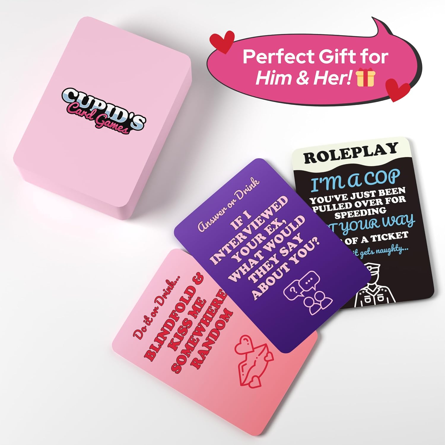 Couples Drinking Game by Cupid's Card Games