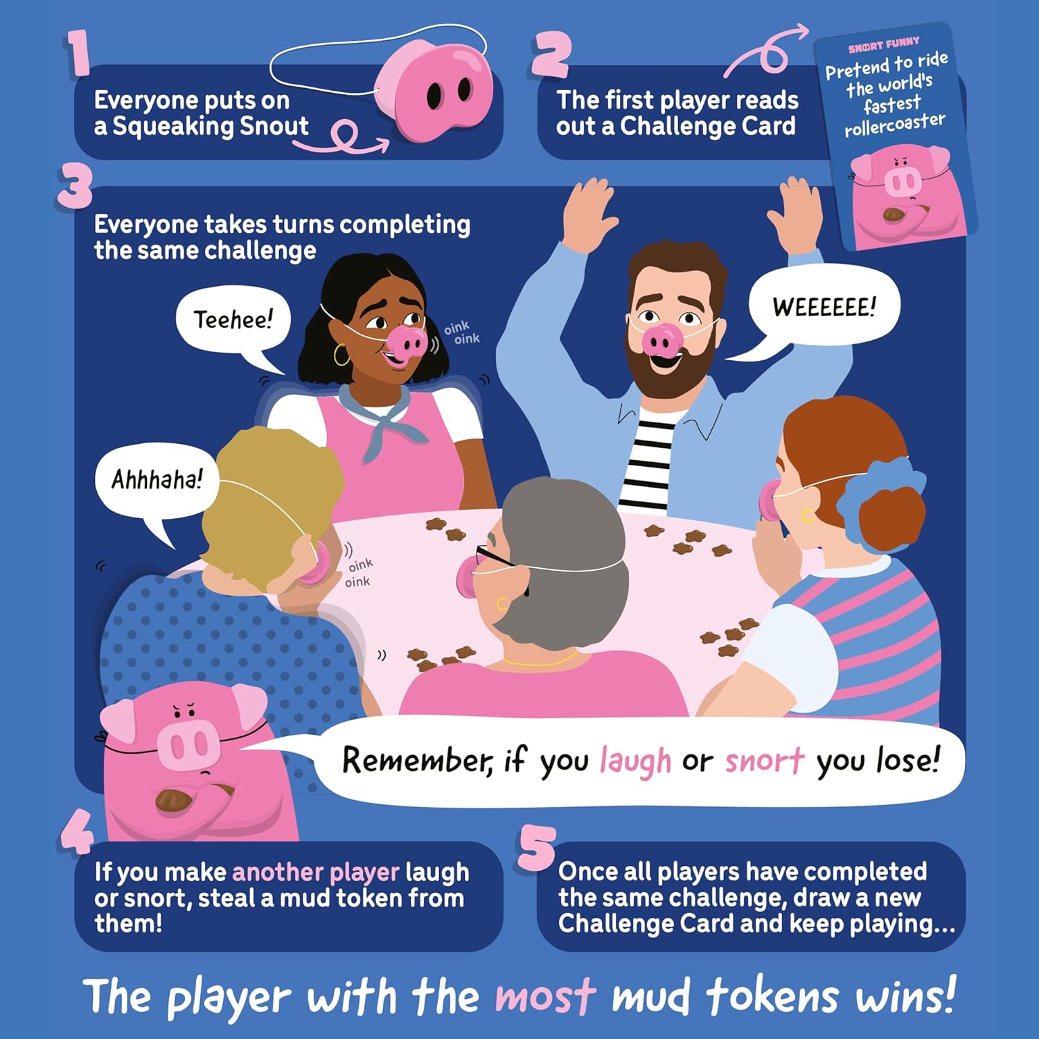 Snort Funny Party Game