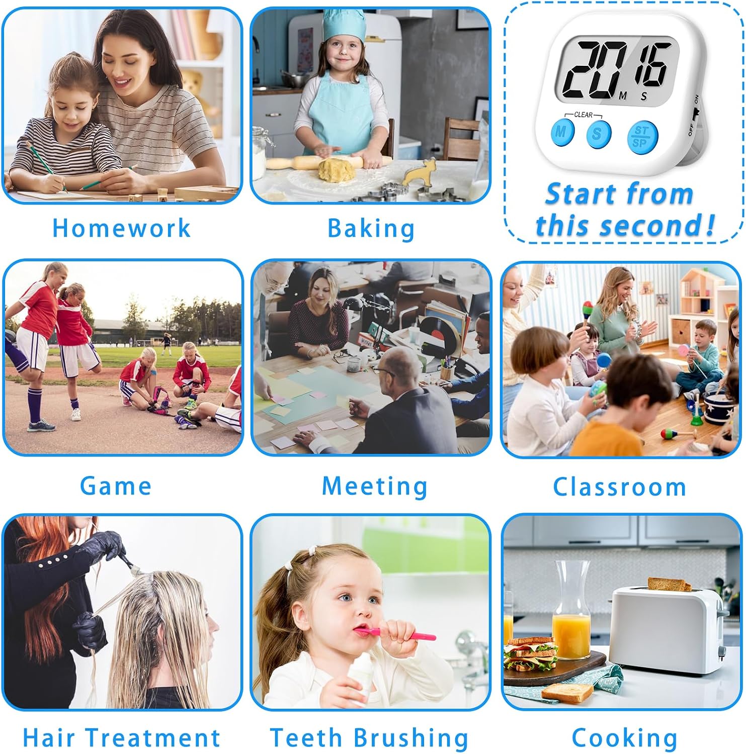 Card Game Timer – Digital Countdown Timer for Party & Board Games